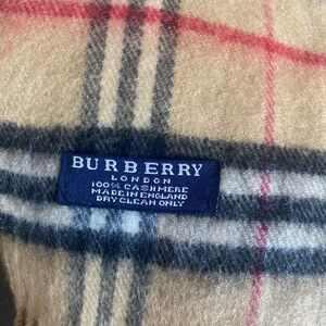 Cashmere Burberry Scarf